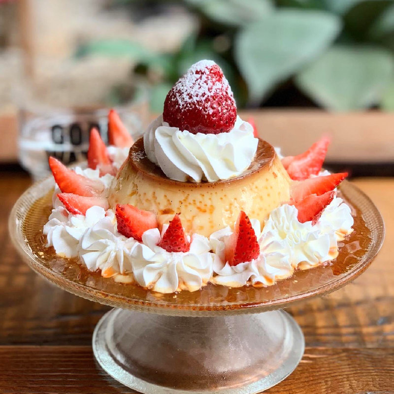 ストロベリープリンアラモード(GOOD TOWN BAKEHOUSE)