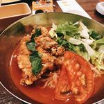 盛岡冷麺　サルサチキンのトマトスープ(ジョナサン アトレ川崎店)