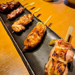 焼き鳥 おまかせ 5本(焼鳥 もつ鍋 なべきん 武蔵小杉)