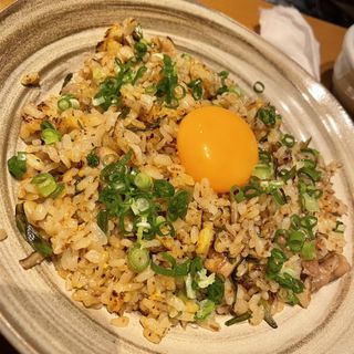 ガーリックチャーハン(焼鳥 もつ鍋 なべきん 武蔵小杉)