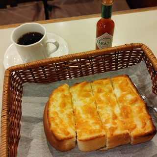 チーズトースト(アロマ珈琲八重洲店)