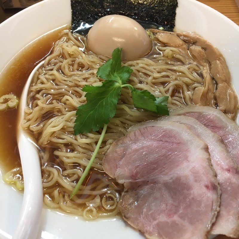 煮干し味玉中華そば(匠庵)