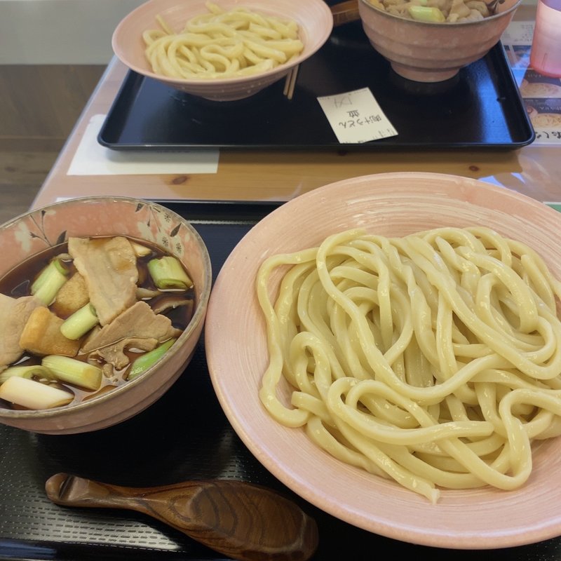 肉汁うどん(肉汁うどん　桜)