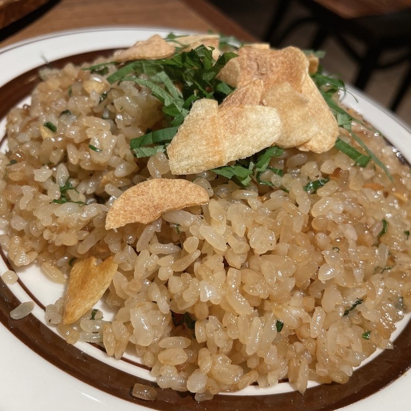 お肉に良く合うガーリックライス レギュラー(ミート矢澤 （ミートヤザワ）)