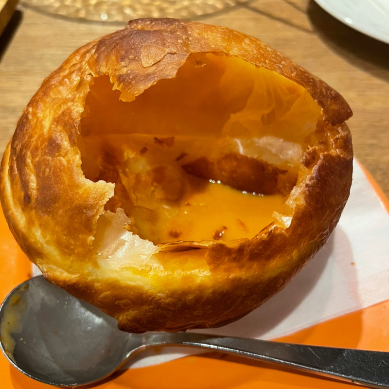 エビのビスクスープのパイ包み(レッドロブスター イクスピアリ店)