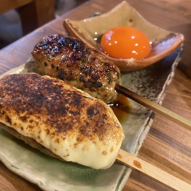 つくね(月見＋チーズ)(美鶏)