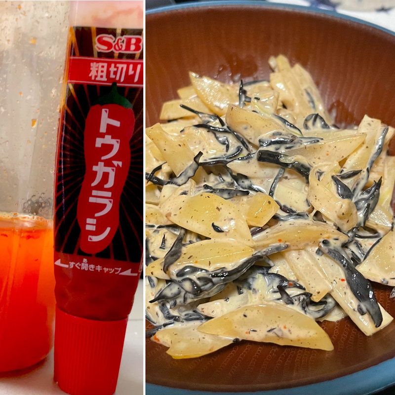 ひじきサラダ(自宅)