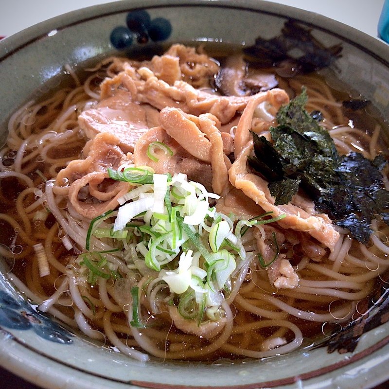 冷し鳥そば（冷）(永楽庵 本店 （えいらくあんほんてん）)