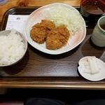ヒレかつ定食(とんかつまるや極 otemachi one店)