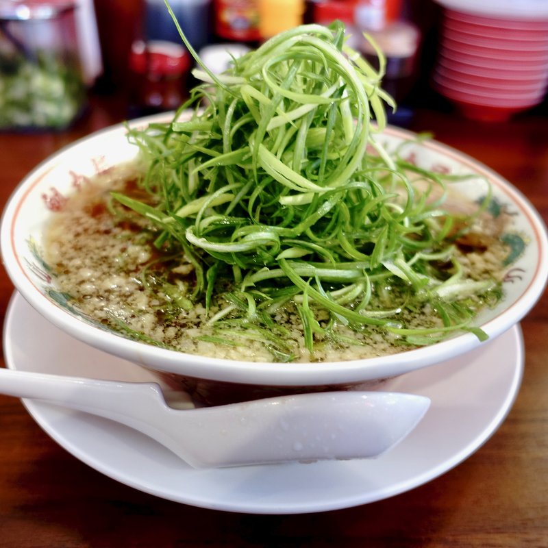特製醤油　九条ねぎラーメン（並）(京都北白川ラーメン魁力屋 我孫子店)
