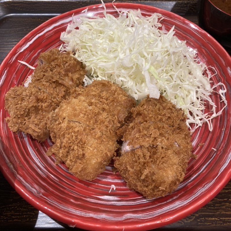 ヒレかつ定食1.5倍(とんかつ　まるや 大手町店 )