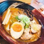 味噌ラーメン　味玉トッピング