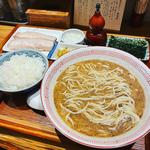 鯖定食(炭火焼き濃厚中華そば 海富道)