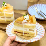 桃のショートケーキ(アデリーホシフルーツ)