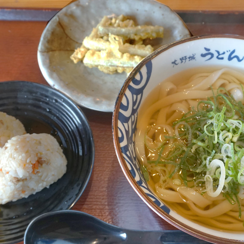 かしわめし(うどん大文字 筑紫野店)