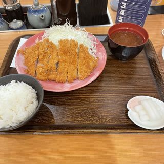 ロースかつ定食(とんかつ　まるや 大手町店 )