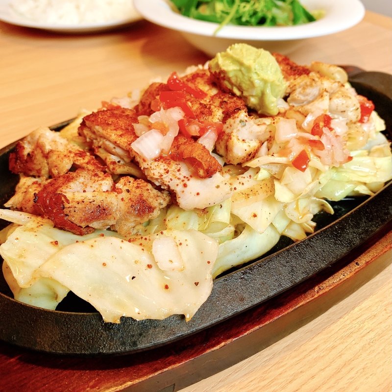 若鶏のファヒータ(フライング・ガーデンつくば西平塚店)