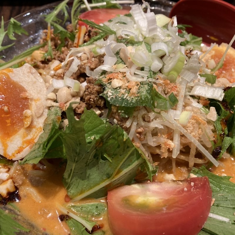 冷やし坦々麺(珉珉 八重洲店)