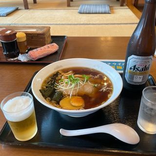 醤油ラーメン(サウナカプセルホテル コア21)