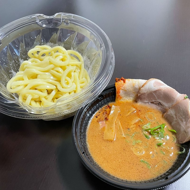とみ田監修 濃厚豚骨魚介冷しW焼豚つけ麺(セブン-イレブン 台東浅草橋3丁目店)