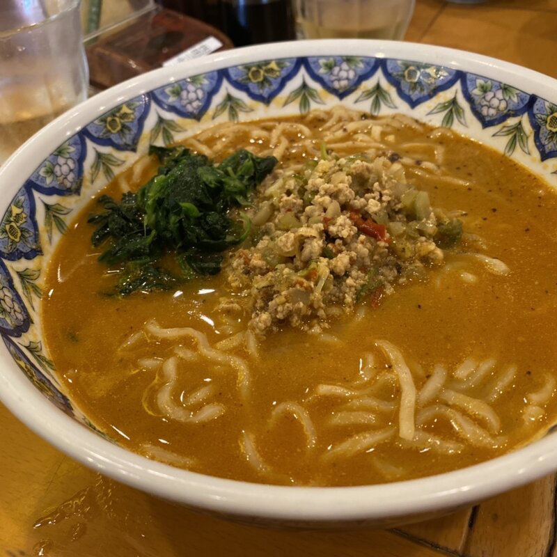 カレータンタン麺(揚州商人 北山田店)