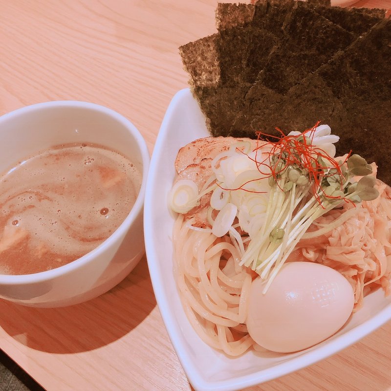 特製つけ麺(杏と桜)