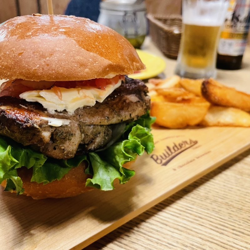 ジャークチキンバーガー(ビルダーズ （Builders）)