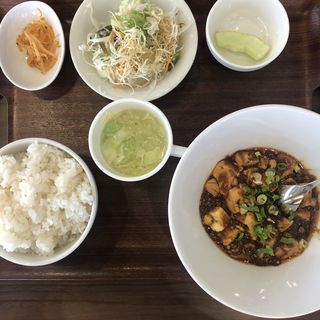 麻婆豆腐定食(アジアンダイニングフードエイト)