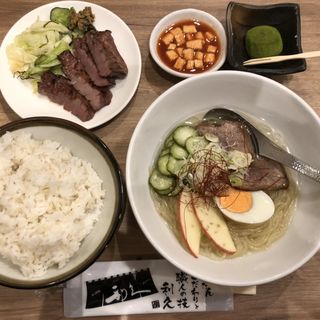 盛岡冷麺定食(利久　イオンモールいわき小名浜店)