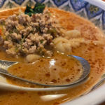 タンタン麺(中国ラーメン揚州商人 池上店)