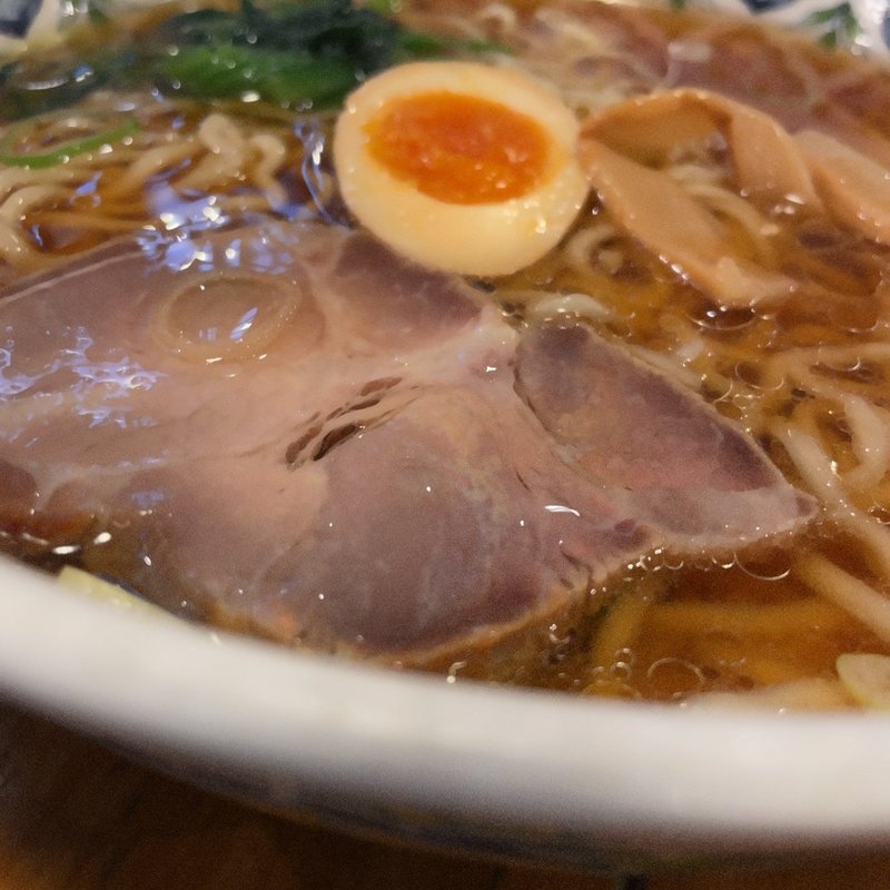 正油ラーメン(中国ラーメン揚州商人 池上店)