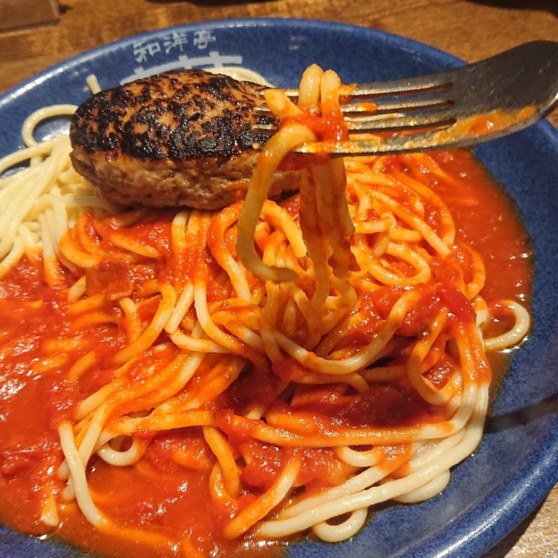 ハンバーグランチ(トマト)(ますき神明店　みむら )