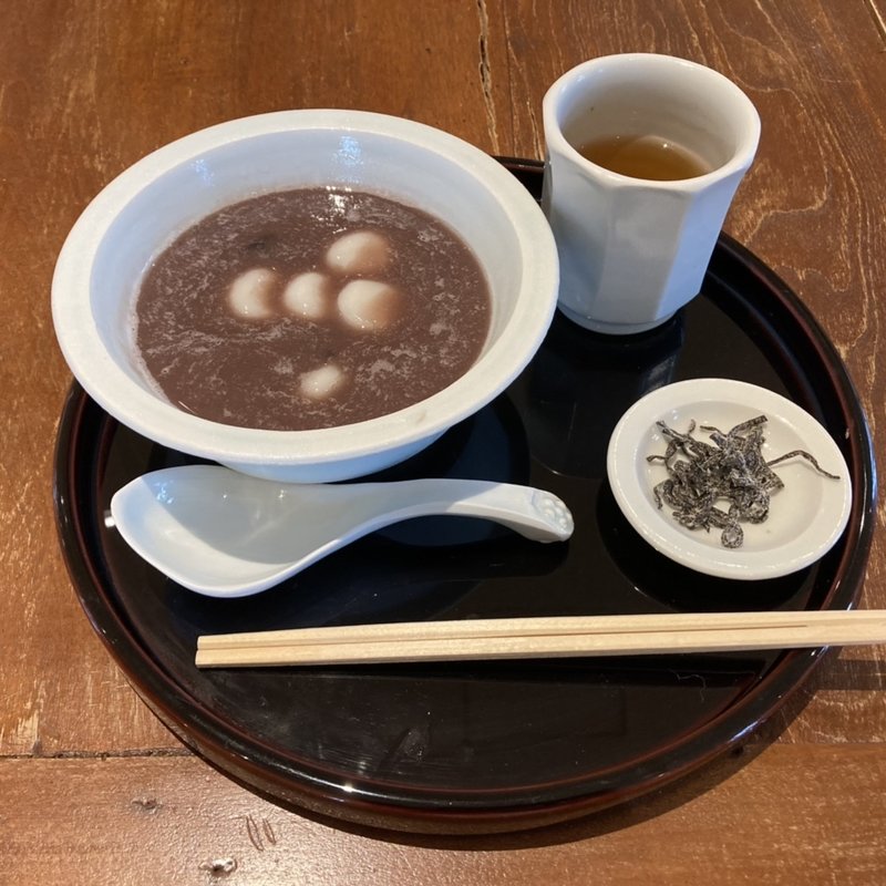 冷ししるこ(六花亭福住店)