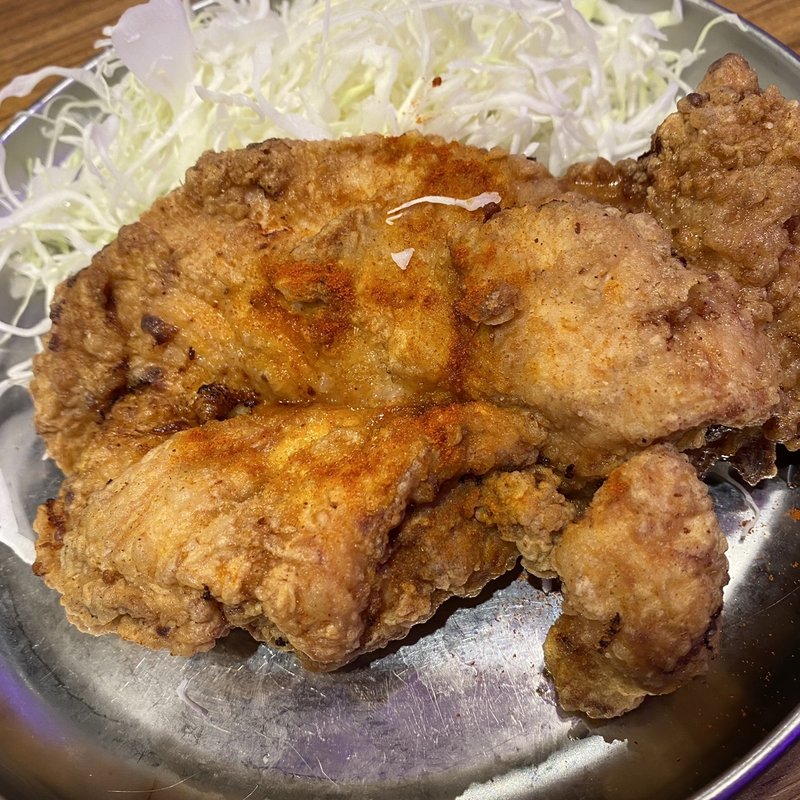 台湾風フライドチキン(大衆食堂 ゆしまホール)
