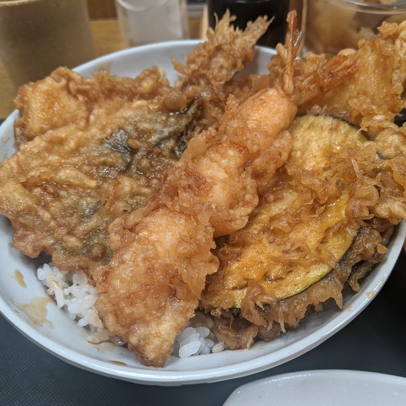 夏の特丼(天丼てんや 大崎ニューシティ店)