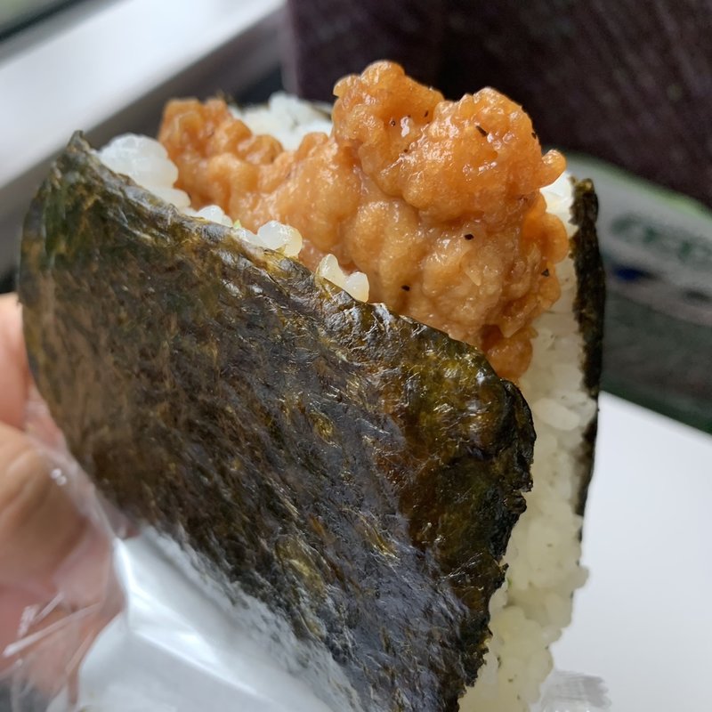 サンドおむすび　塩だれ唐揚げ(NewDays 新宿)