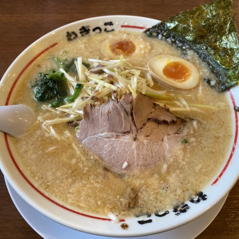 ネギみそラーメン(ラーメンねぎっこ富谷分店)