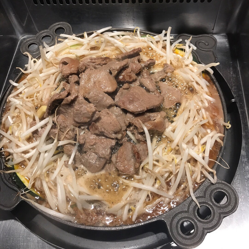 特上ラム食べ放題(松尾ジンギスカン 新宿三丁目店)