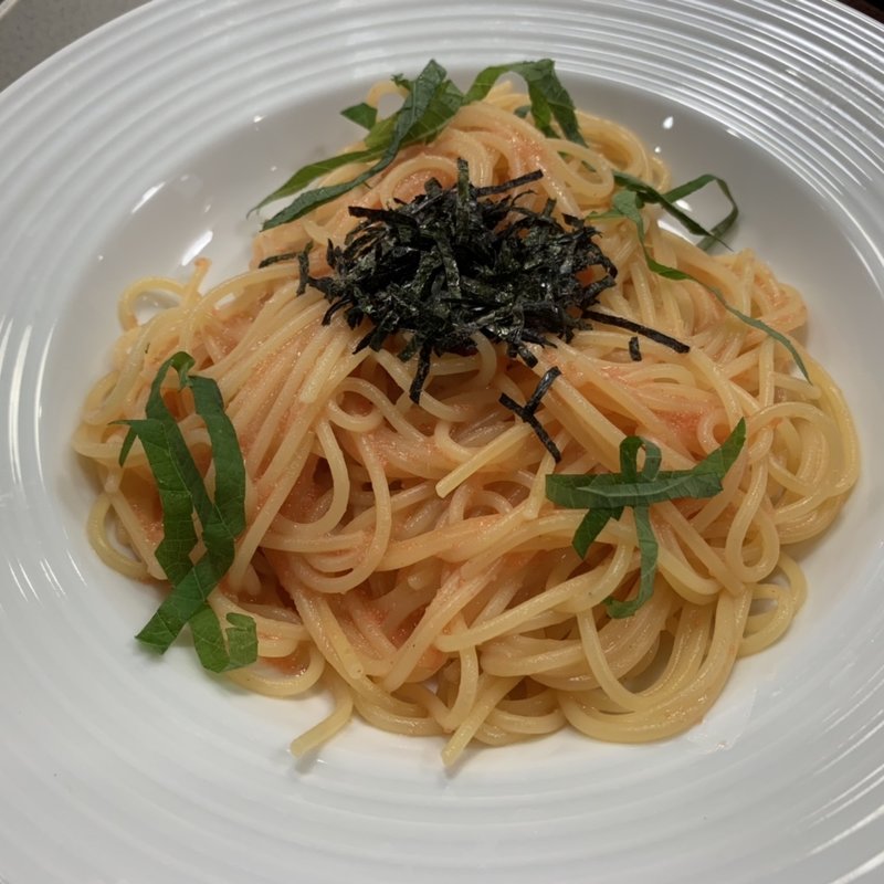 明太子パスタ(オリーブの丘 北本二ツ家店)