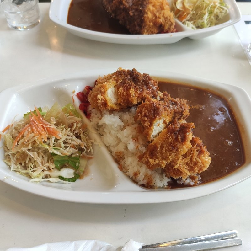 トンカツカレー(喫茶ナポリ)