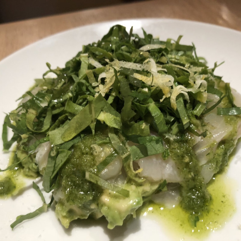 真鯛のクルード(bills)