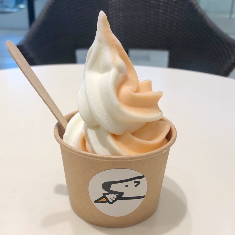 山のミルク×三浦のクインシーメロン(イグル氷菓)