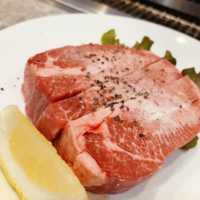 牛タン厚切り(あみ焼ハウスせせらぎ )