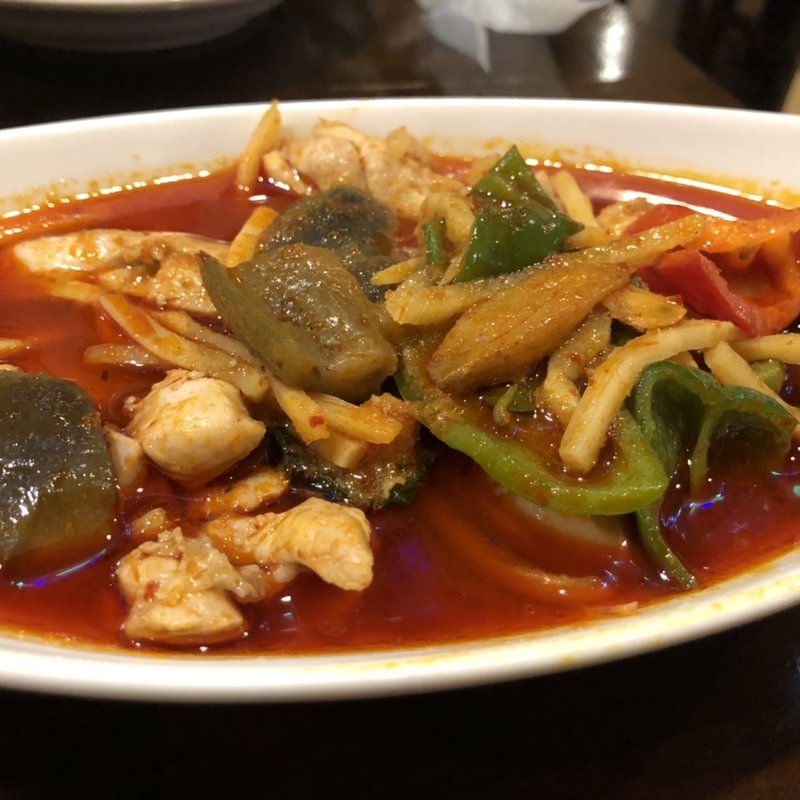 ゲーンパーガイ(鶏肉と野菜のカレー)(サバイサバイ)