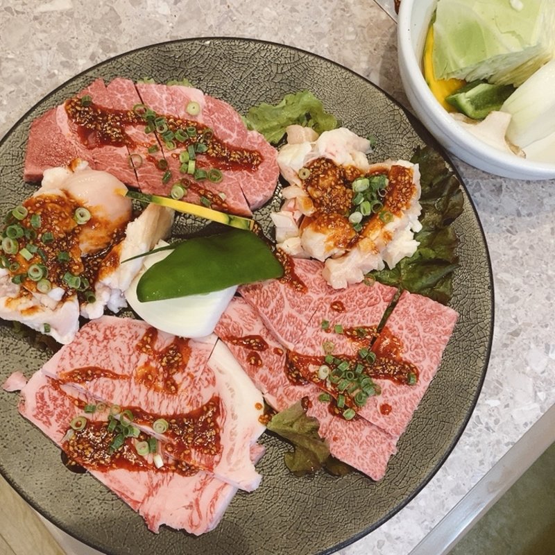 ハーフデラックスセット(あみ焼ハウスせせらぎ )