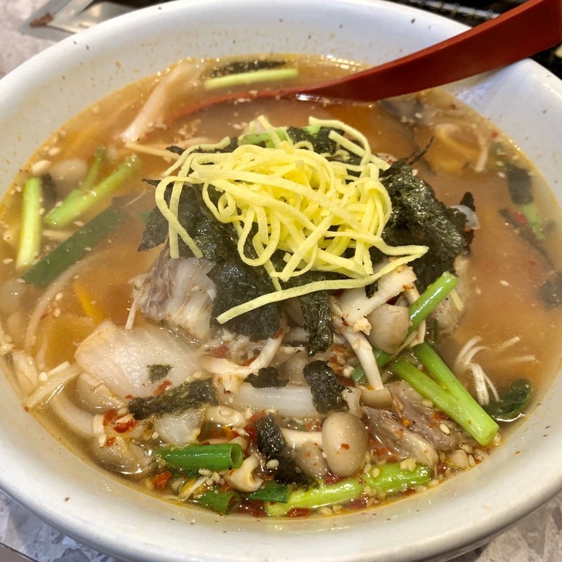 テールクッパ(あみ焼ハウスせせらぎ )