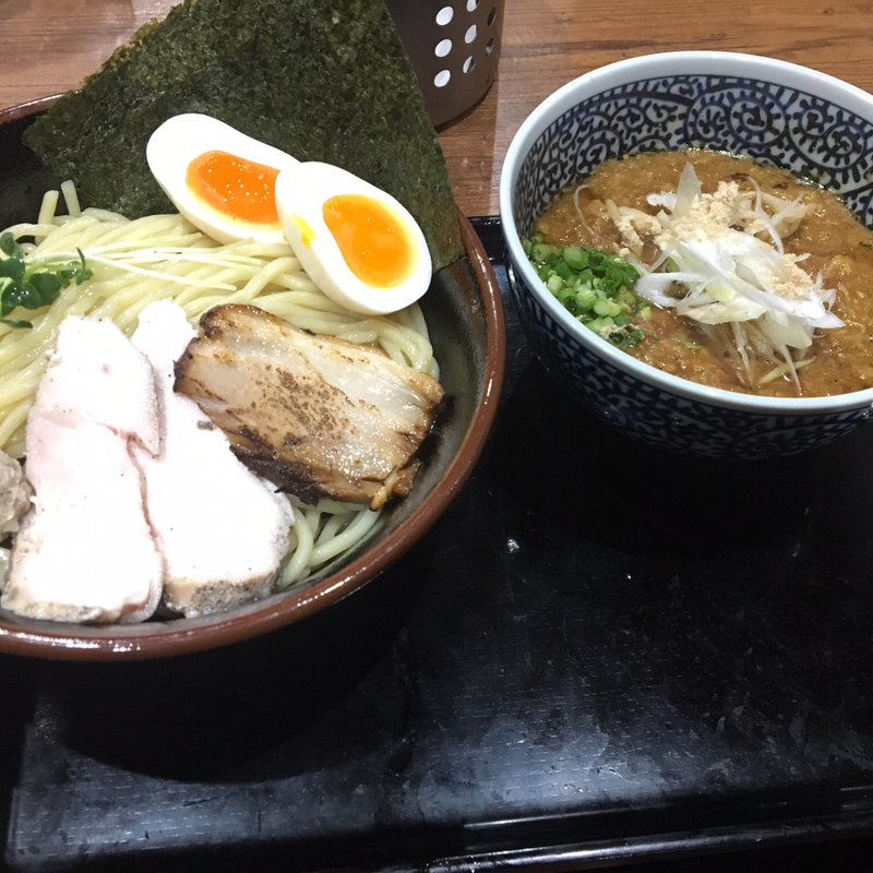 特製つけ麺(自家製麺 くまがい)