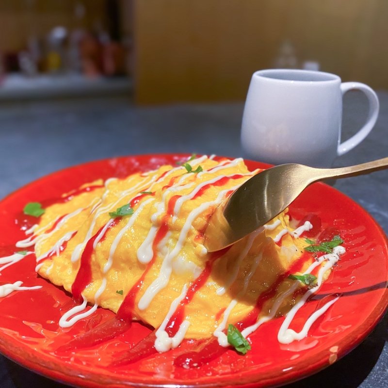 オムライス(されど青き空を知る 三宮店)