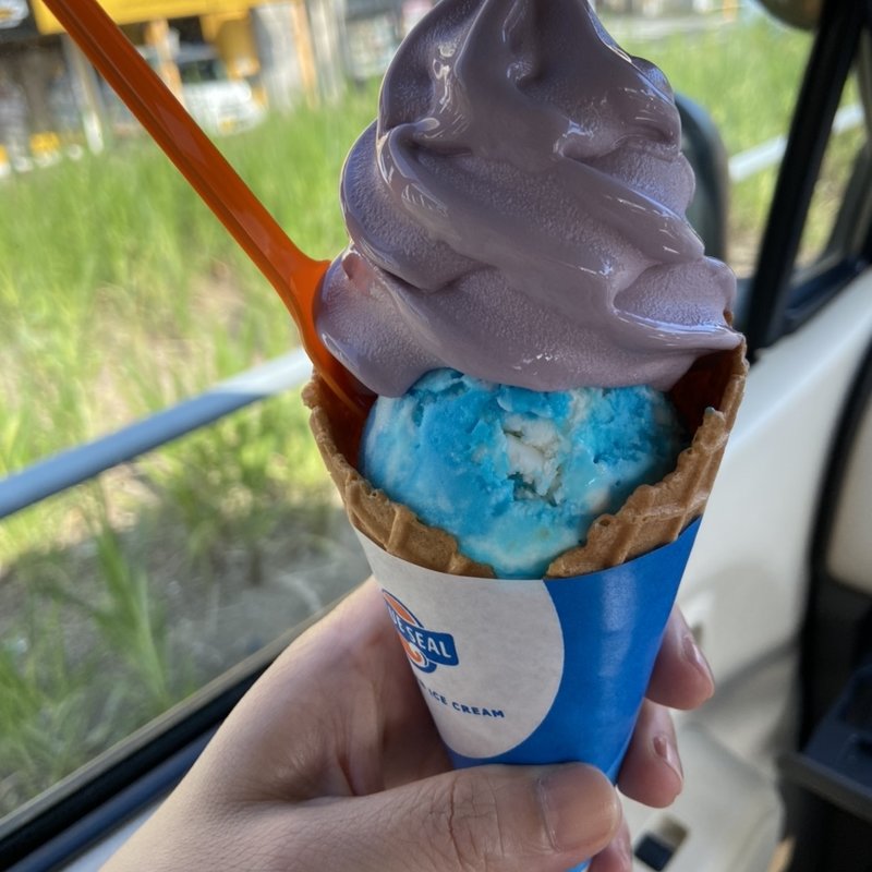 ブルーシールサンデー(ブルーシールアイスクリーム　南与野店)