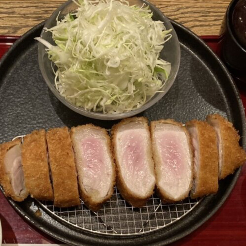 超特上スーパー佐助豚ロース定食200㌘(炭火焼とんかつ 大蔵)